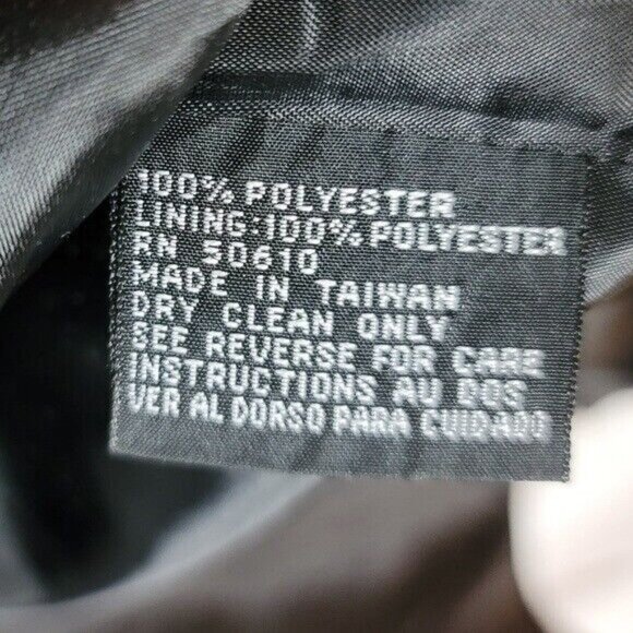 Kasper ASL Blazer Jacket Black Plus Size 16 Lined Long Sleeve One Button Vintage - Picture 8 of 9